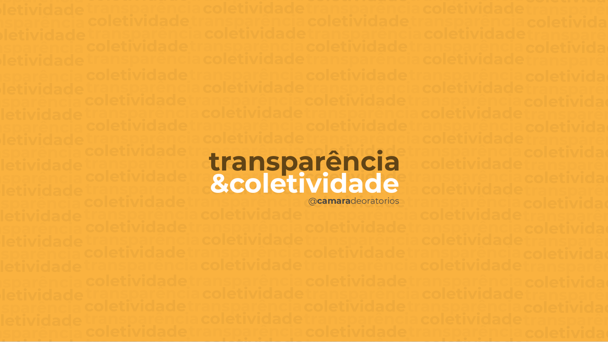Transparência & Coletividade 
